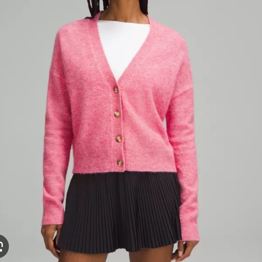 NWOT lululemon Women's Alpaca Wool-Blend Cardigan Sweater